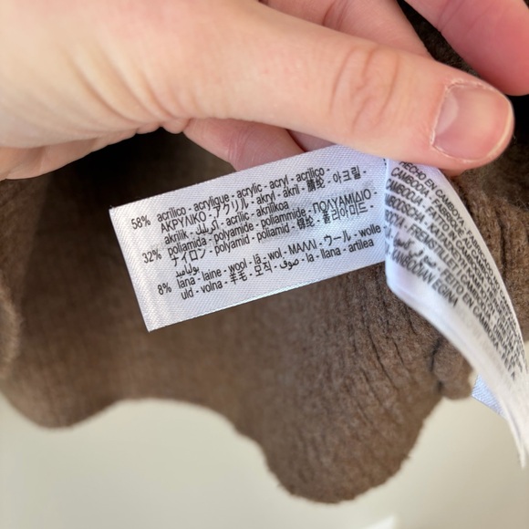 Zara Brown Oversized Knit Marl Sweater - Picture 7 of 13